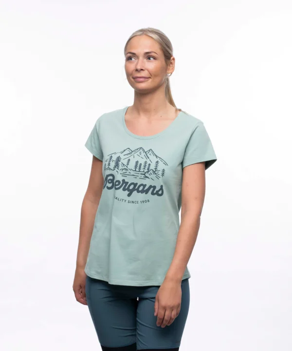 Bergans Classic V2 W Tee Misty Forest - Bild 2