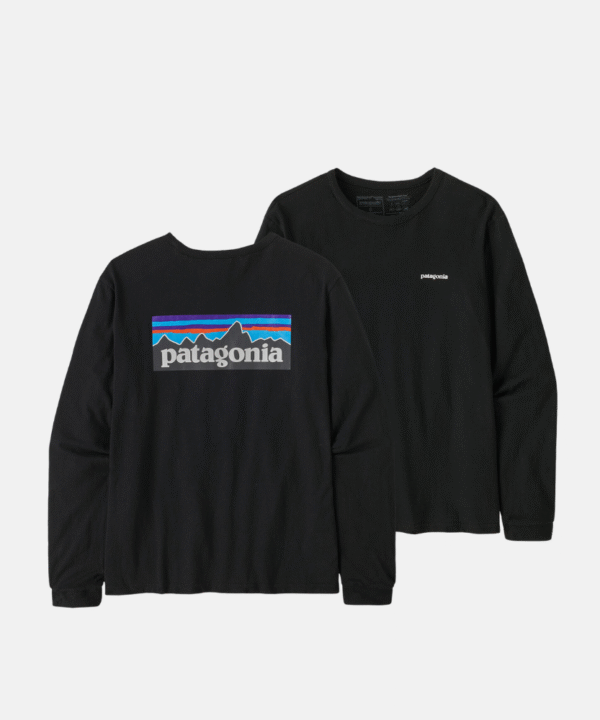 Women's Long-Sleeved P-6 Logo Responsibili-Tee® Black